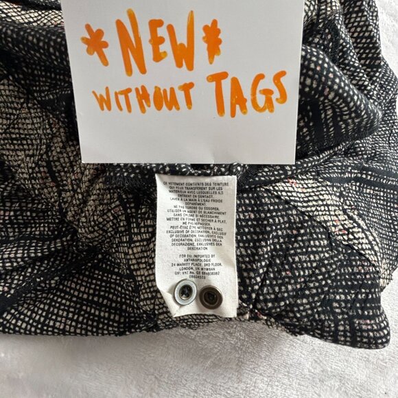 Anthropologie Hei Hei Womens Sleeveless Nova Romper Small Black/Tan Pockets NWOT - Picture 4 of 10